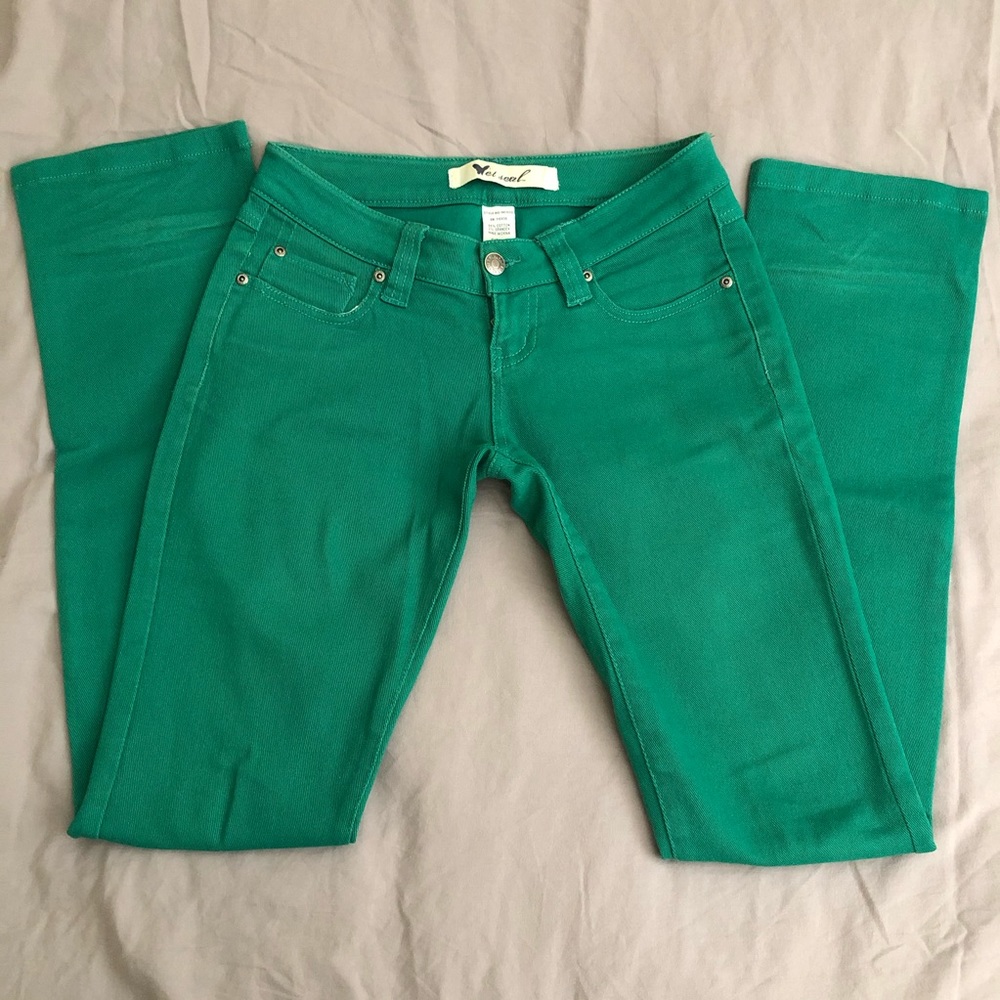 Vintage green Wet Seal jeans